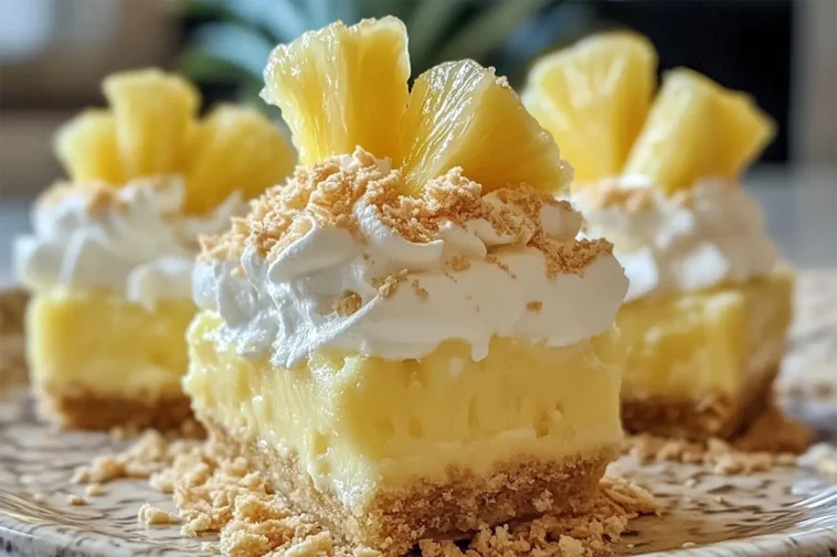 No-Bake Pineapple Cream Dessert