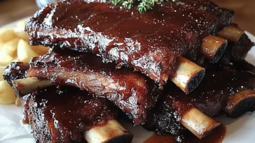 Slow-Cooked BBQ Beef Ribs