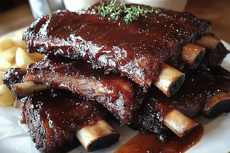Slow-Cooked BBQ Beef Ribs