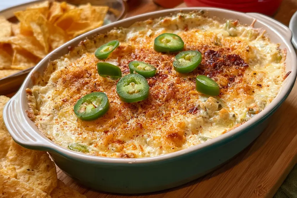 creamy jalapeño popper dip