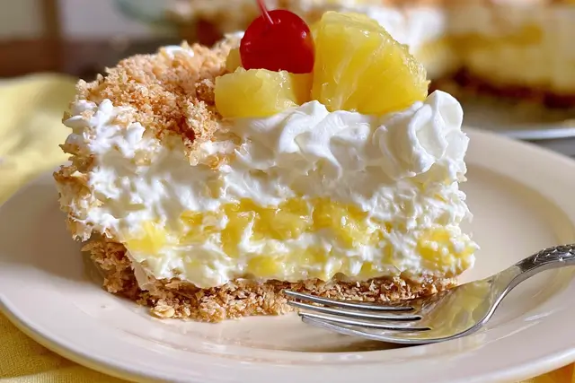 creamy pineapple dessert