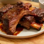 crockpot BBQ beef ribs