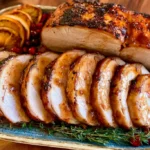 Thanksgiving Cranberry Dijon Pork Loin Roast with Apple Cider Glaze Recipe 12 Thanksgiving Cranberry Dijon Pork Loin Roast