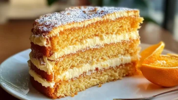 Mile High Orange Slice Cake Recipe: A Flavorful, Towering Dessert