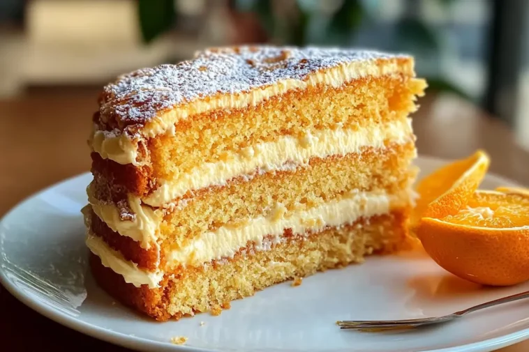 Mile High Orange Slice Cake Recipe: A Flavorful, Towering Dessert