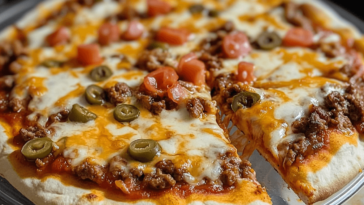 Mexican pizza recipe