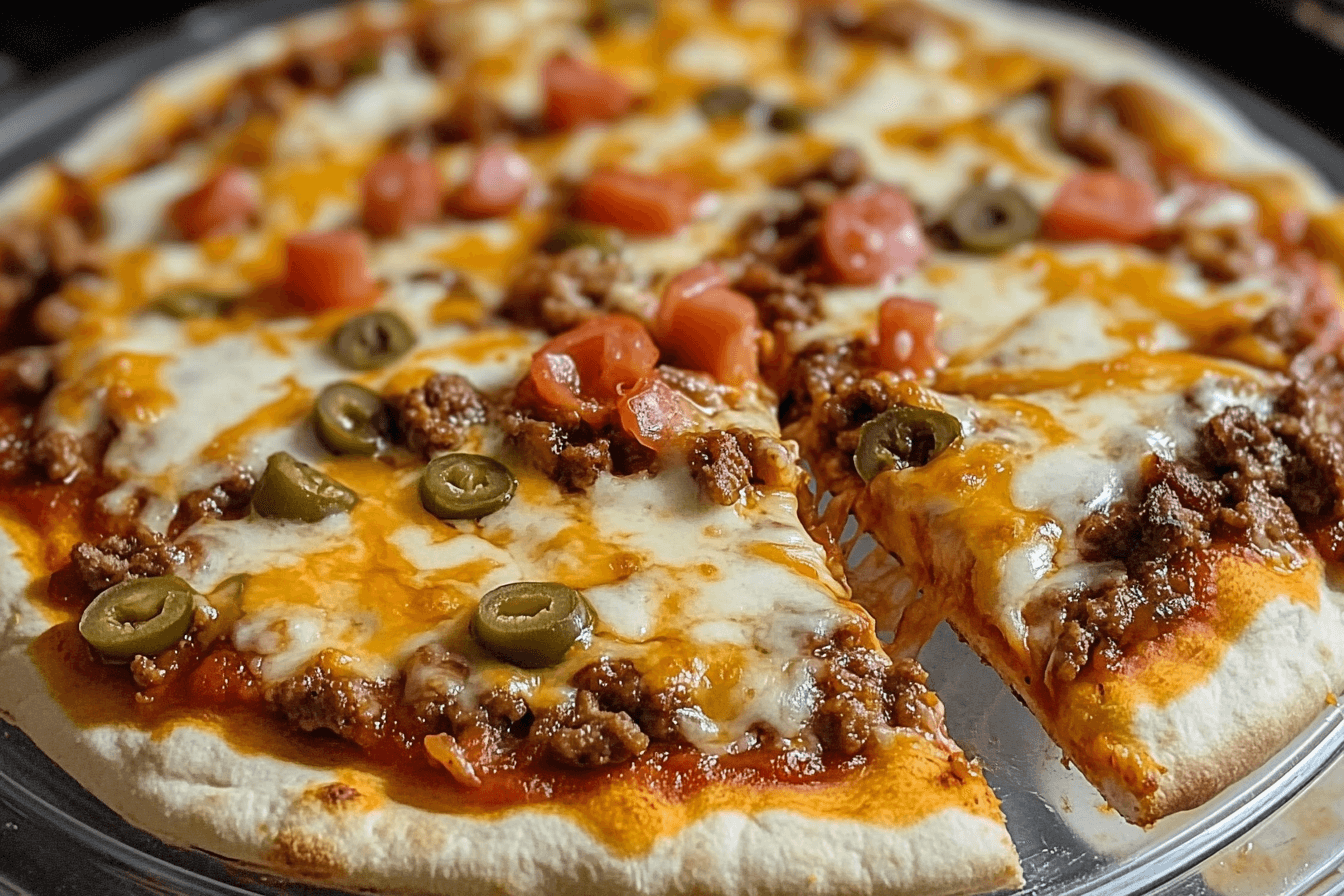 Homemade Mexican Pizza Recipe – Crispy, Cheesy & Easy to Make 1 Mexican pizza recipe
