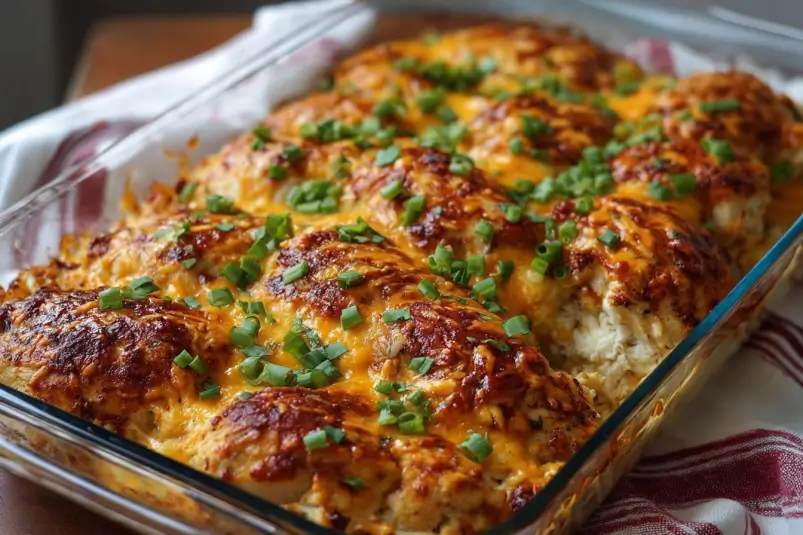 BBQ Ranch Chicken Bake: A Flavor-Packed Comfort Dish 4 Ranch Chicken Bake with Bacon
