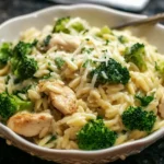 One-pot chicken and broccoli pasta