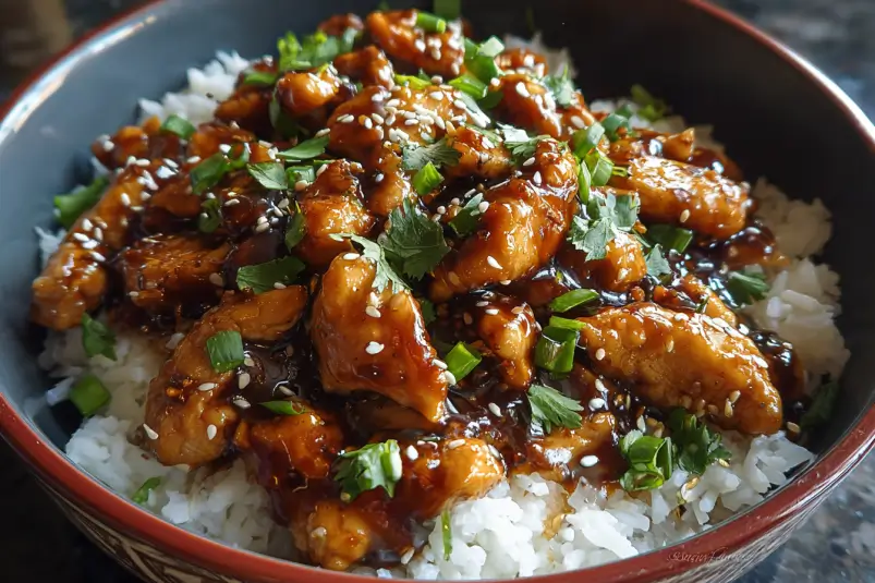 Takeout-style chicken in 20 minutes