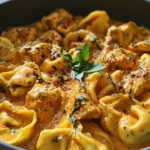 One-pot chicken and tortellini