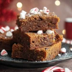 Gingerbread dessert bars