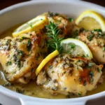 Garlic Lemon Chicken Crockpot Dinner