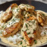 Chicken in ranch cream sauce