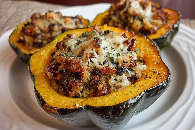 quinoa stuffed acorn squash