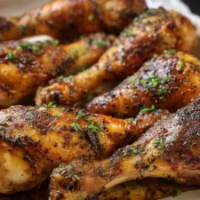 Crispy Baked Chicken Legs Recipe