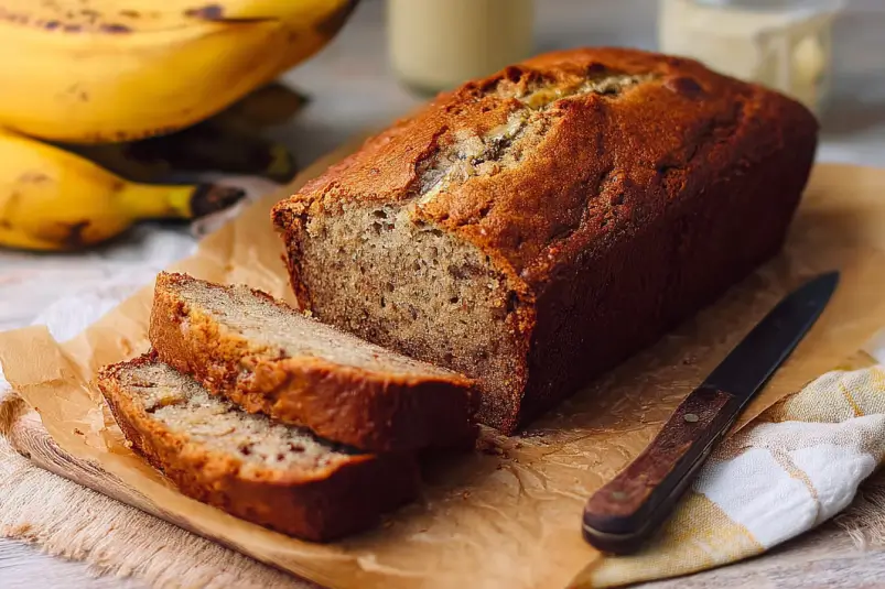 homemade banana bread