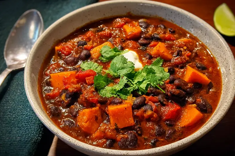 hearty meatless chili