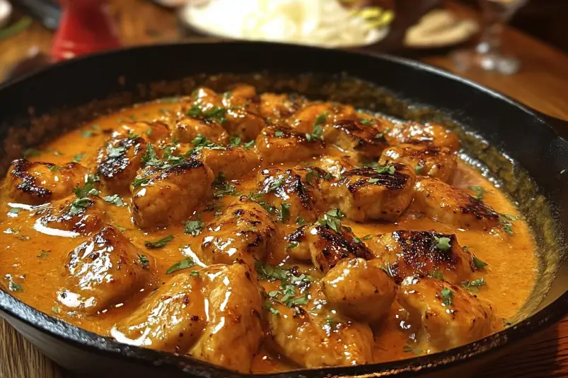 creamy chicken skillet