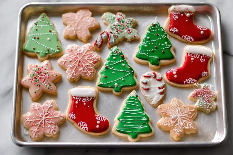 festive sugar cookies recipe
