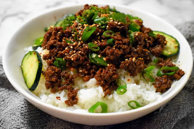 bulgogi ground beef