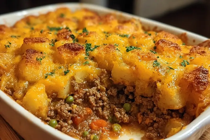potato and beef casserole