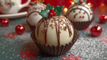 holiday chocolate drink bombs