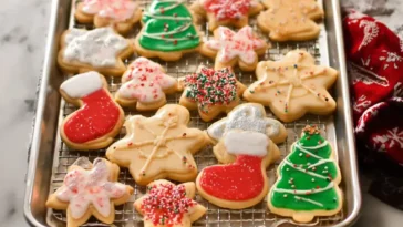 Christmas Sugar Cookies Recipe with Easy Icing | Holiday Baking