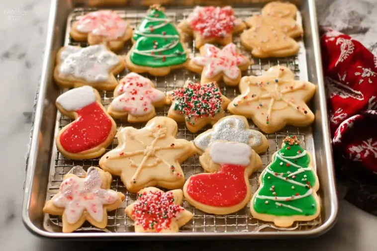 Christmas Sugar Cookies Recipe with Easy Icing | Holiday Baking