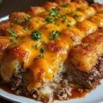 beef tater tot bake
