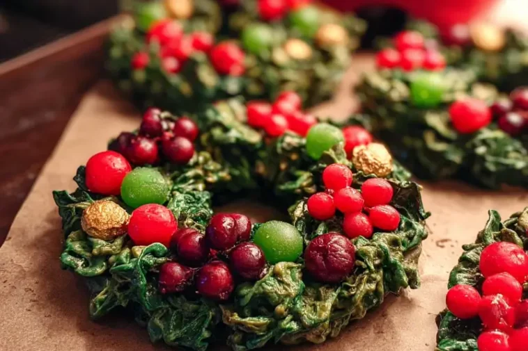 Christmas Wreaths Recipe 4 festive Christmas cookies
