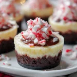 mini holiday cheesecakes