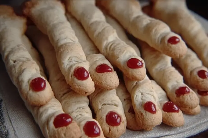 creepy Halloween cookies