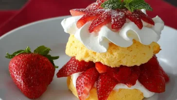 quick strawberry shortcake