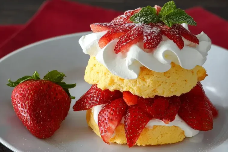 quick strawberry shortcake