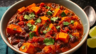 easy veggie chili recipe