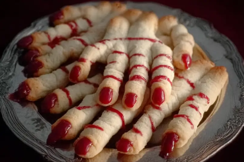 How to Make Spooky and Delicious Halloween Finger Cookies 4 scary finger biscuits