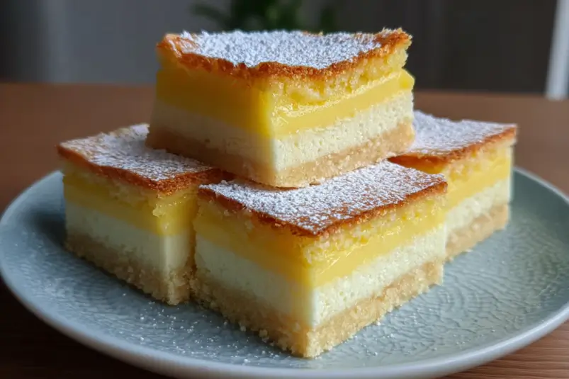 Creamy Vanilla Squares