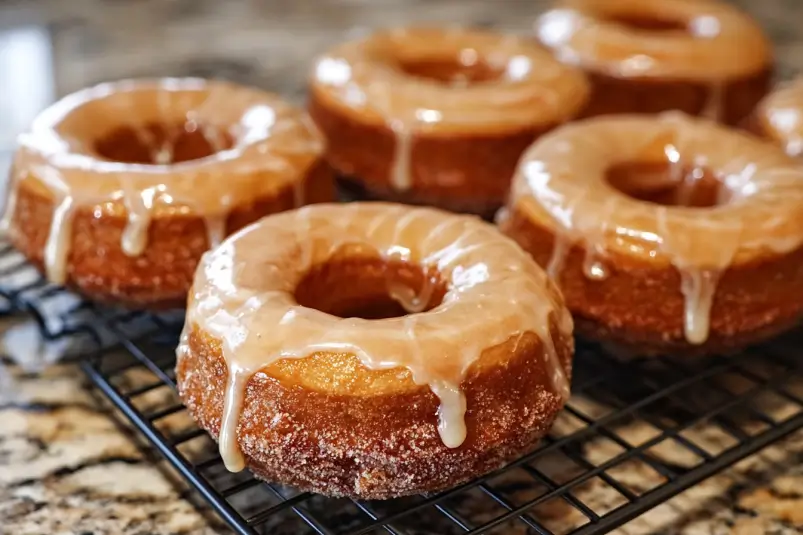 Fall apple cider doughnut recipe