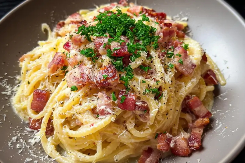 Carbonara with Cream