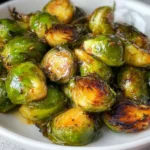 Maple Balsamic Brussels Sprouts