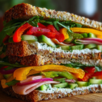 Easy Bell Pepper Sandwich