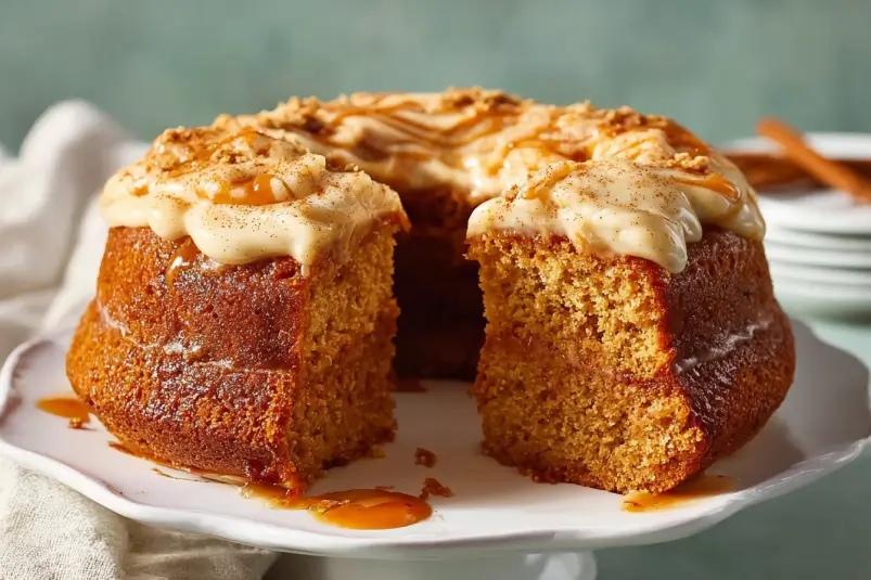 Easy autumn spice cake