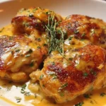 Creamy Skillet Chicken Thighs