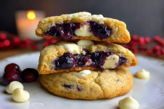 Blueberry Cream Cheese Cookies