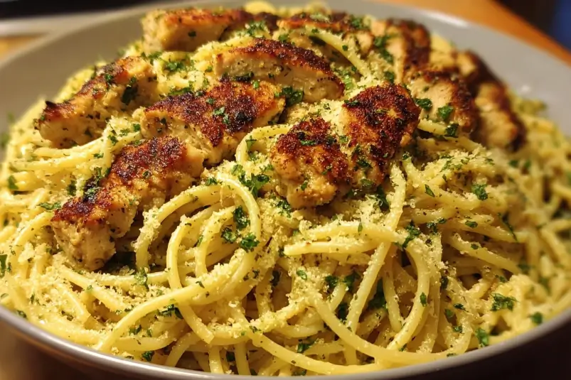 Parmesan Chicken Pasta Recipe