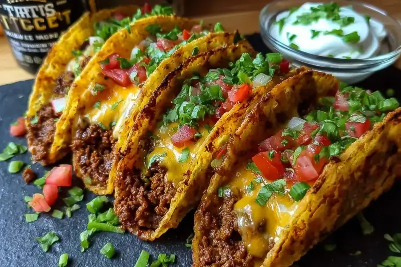 Crispy Cheese Tacos