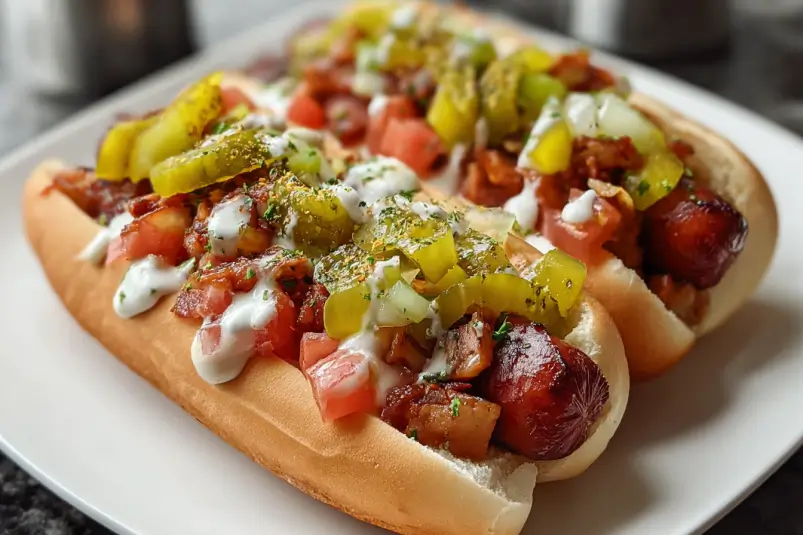 Ultimate Chicago Dog Recipe That’ll Wow Your Taste Buds 4 Windy City hot dog