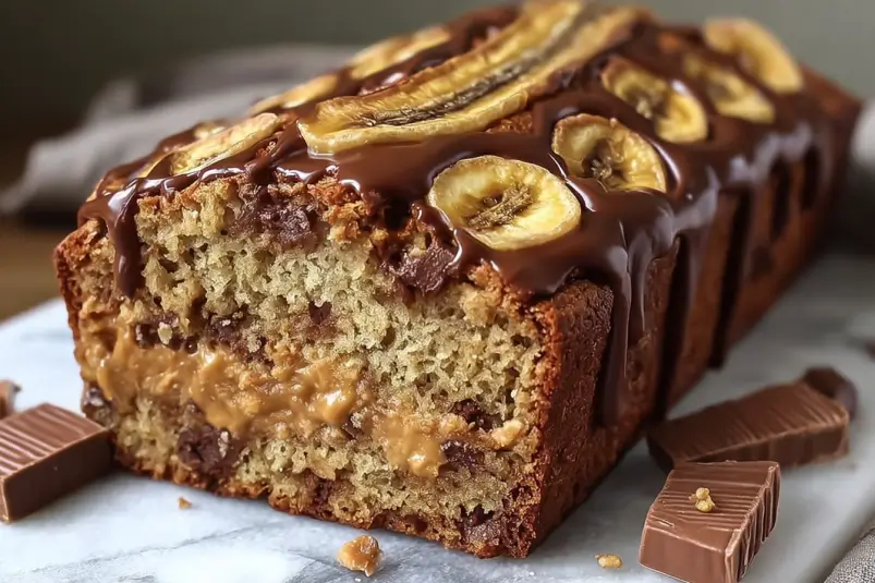 Reese’s Banana Loaf
