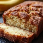 Best Banana Bread with Cinnamon Sugar
